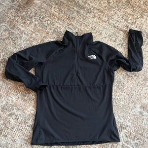 The North Face Black Half-Zip Top
